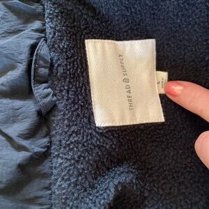 Thread & Supply Black Quilted Vest